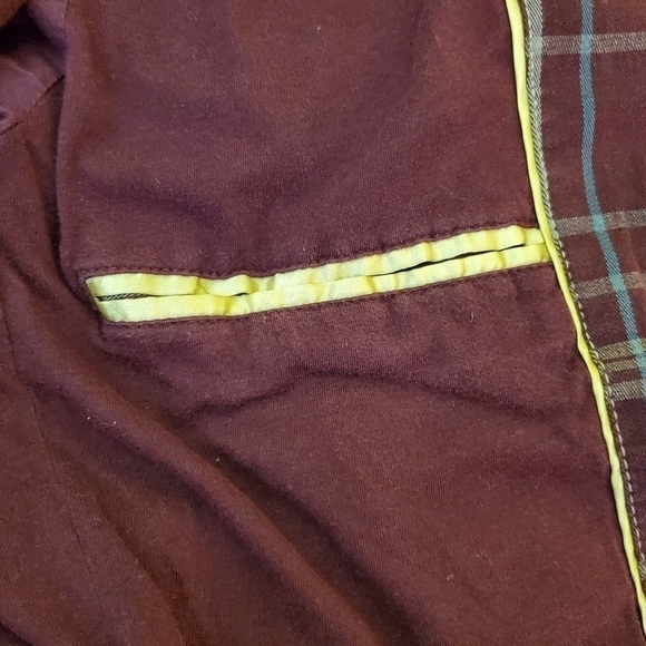 NWY Buffalo David Bitton jacket, maroon w/multicolored plaid, size M - Picture 6 of 7